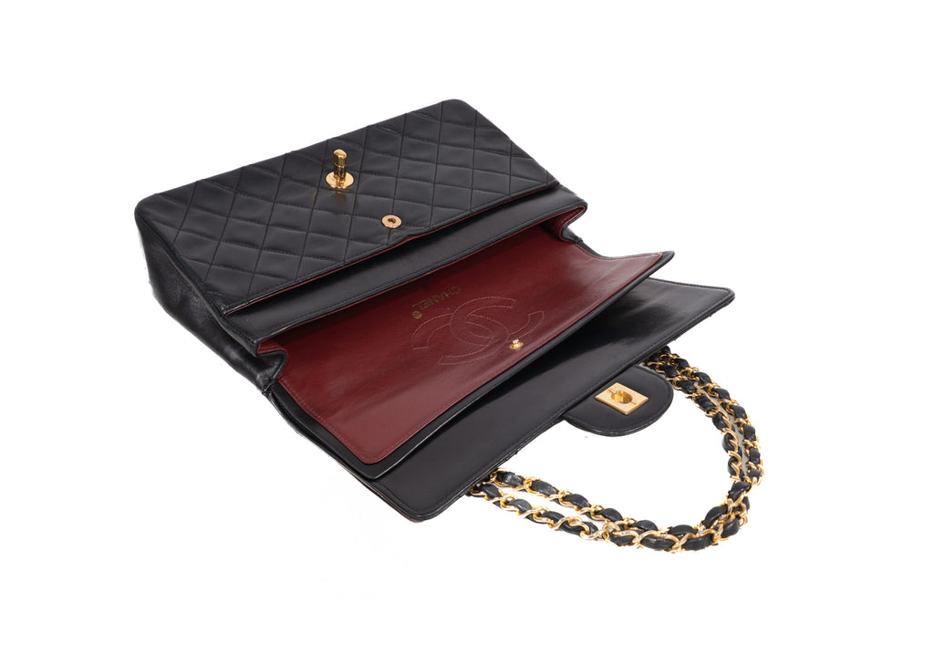 Classic Double Flap Bag Medium Schwarz