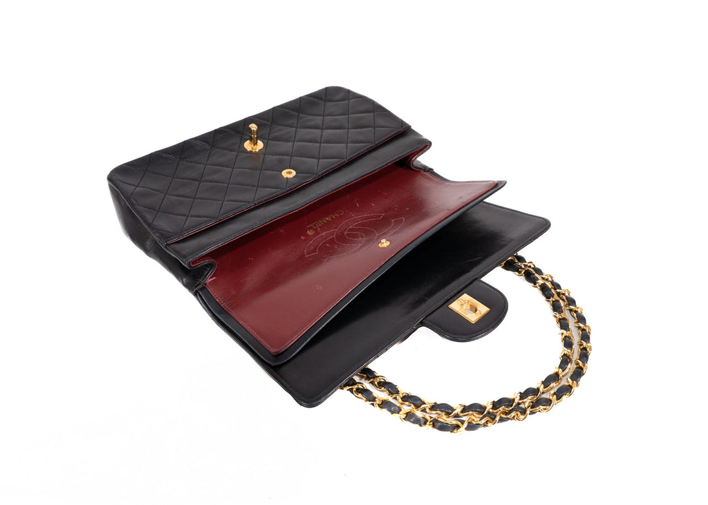 Classic Double Flap Bag Medium Schwarz