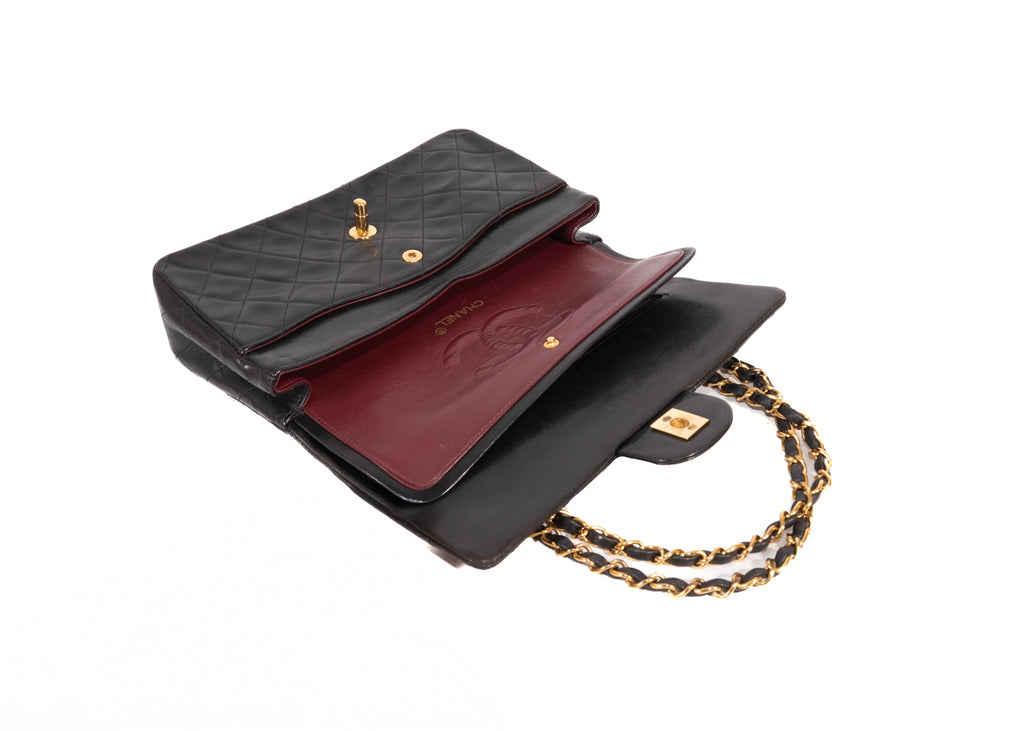 Classic Double Flap Bag Medium Schwarz