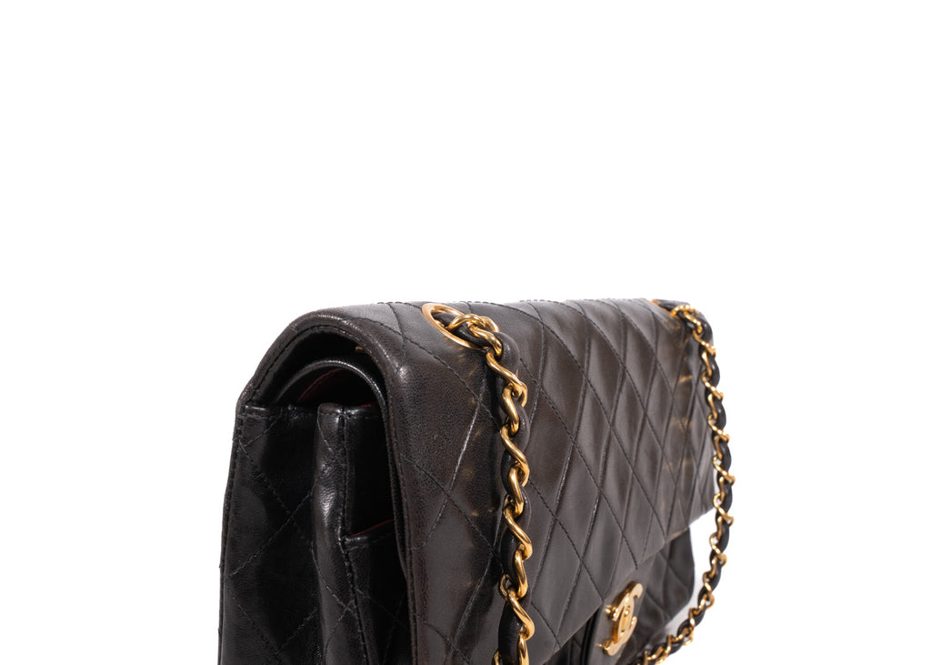 Classic Double Flap Bag Medium Schwarz