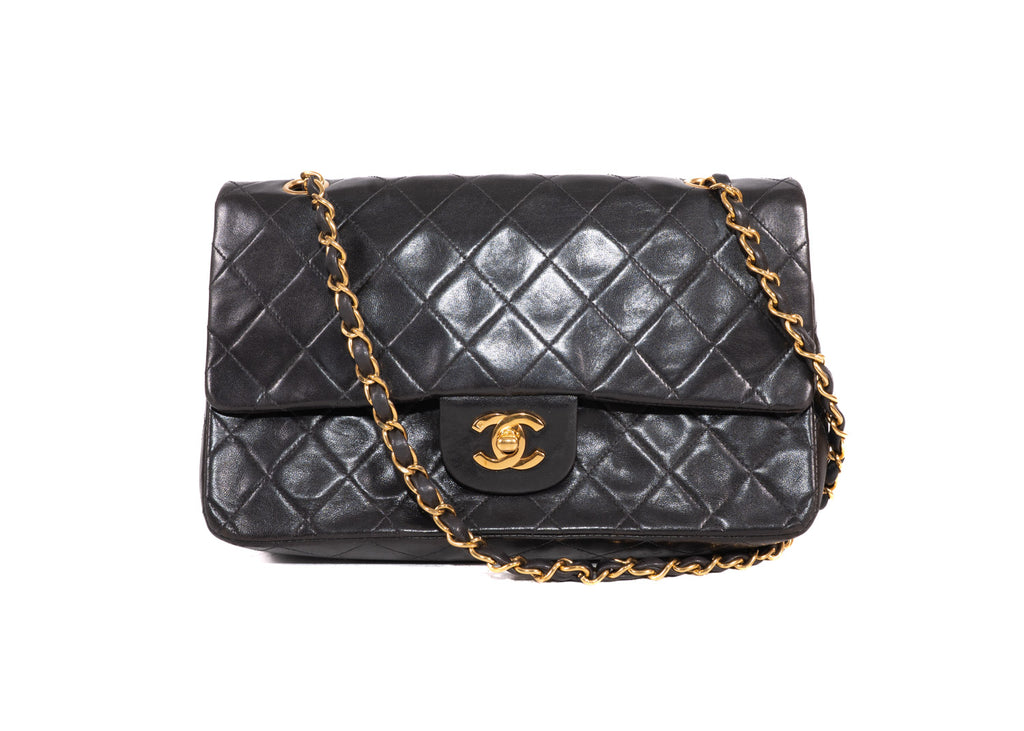 Classic Double Flap Bag Medium Schwarz