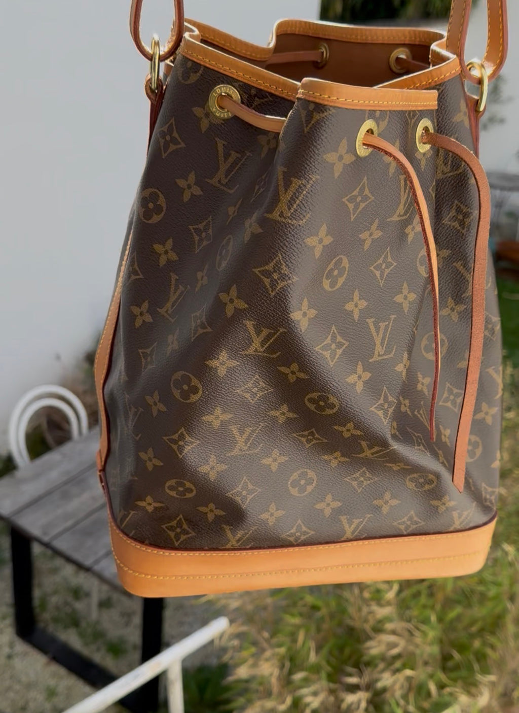 Sac Noe Monogram Canvas Grande