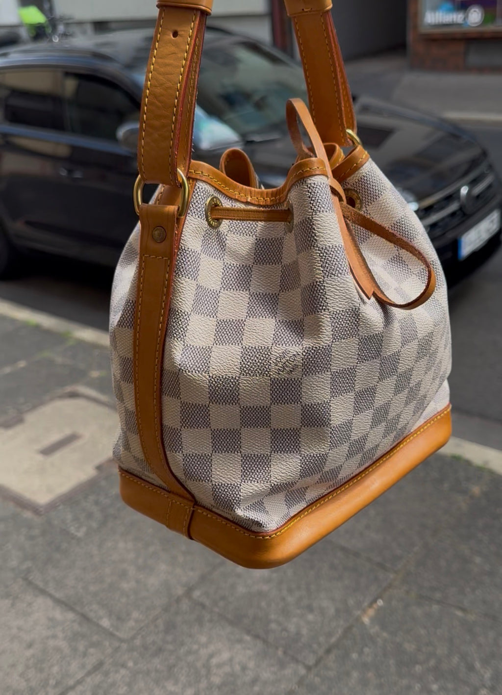 Noé BB Damier Azur