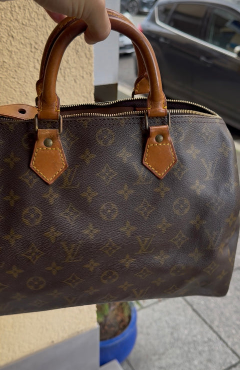 Speedy Monogram Canvas 30