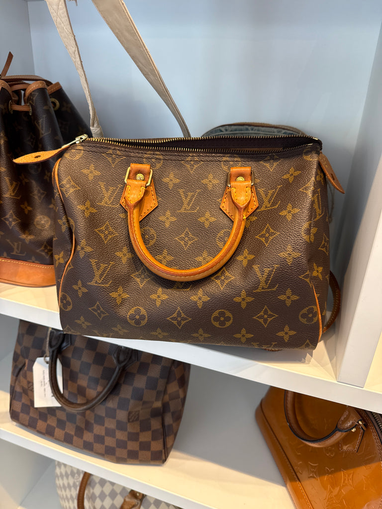 Speedy Monogram Canvas 25