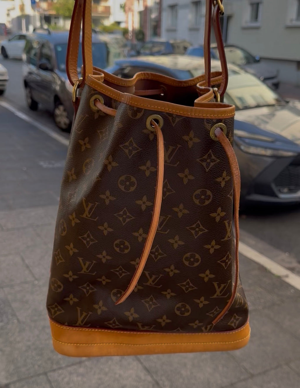 Sac Noe Monogram Canvas Grande