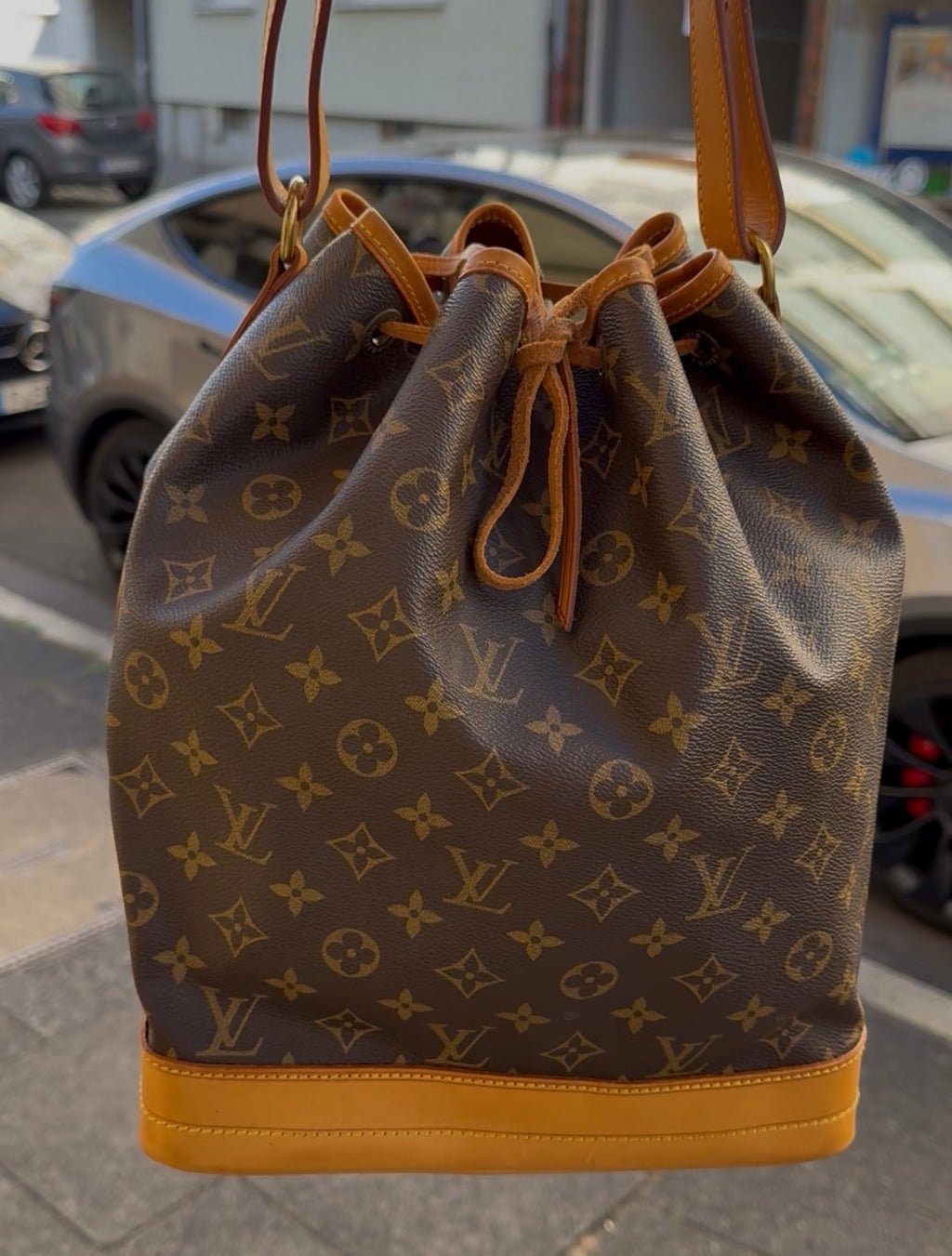 Noe Monogram Canvas Grande