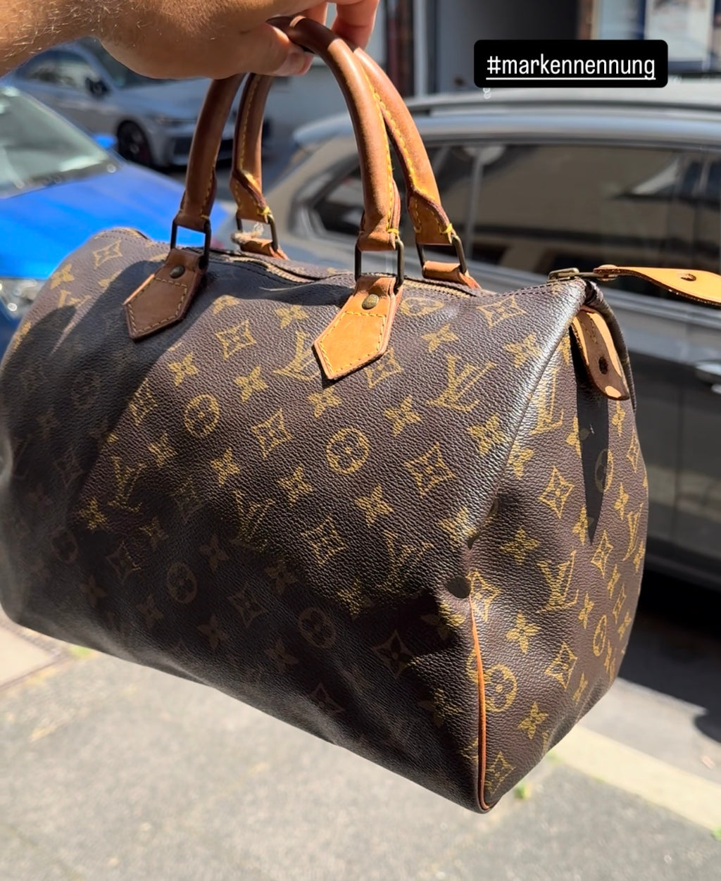 Speedy Monogram Canvas 30