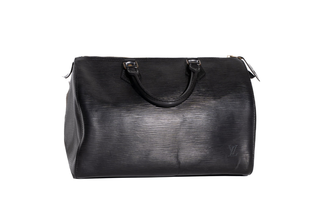 Speedy 30 Epileder schwarz goldene Hardware