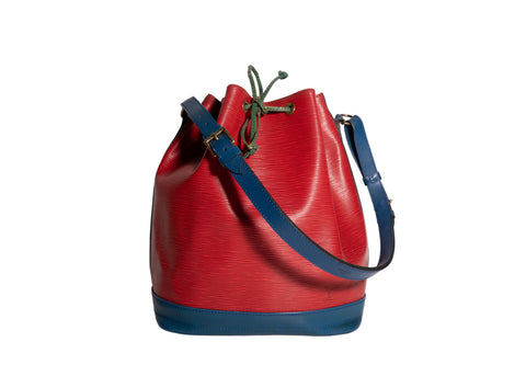 Sac Noé Epi Leder Tricolor Grande