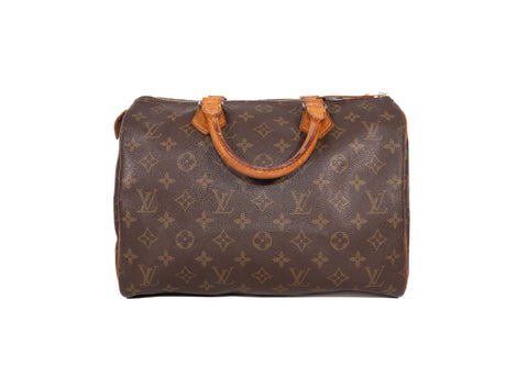 Speedy Monogram Canvas 30