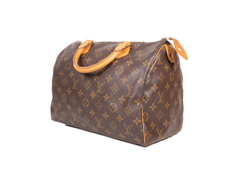 Speedy Monogram Canvas 30