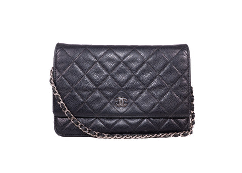 Chanel WOC Kaviar schwarz