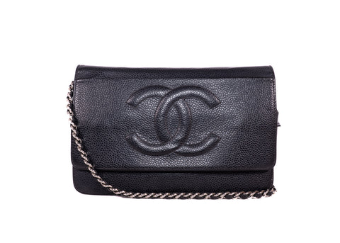 Chanel WOC Kaviar schwarz