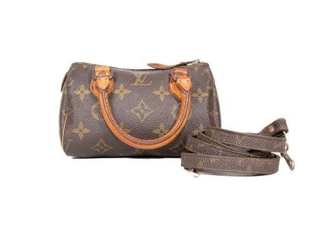 Nano Speedy Monogram Canvas