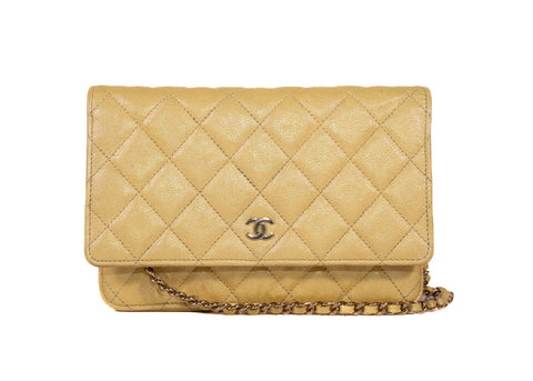 Chanel WOC beige