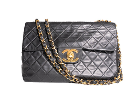 Chanel Maxi Single Flap Gold