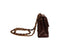 Chanel Mini Square Single Flap chocolate brown