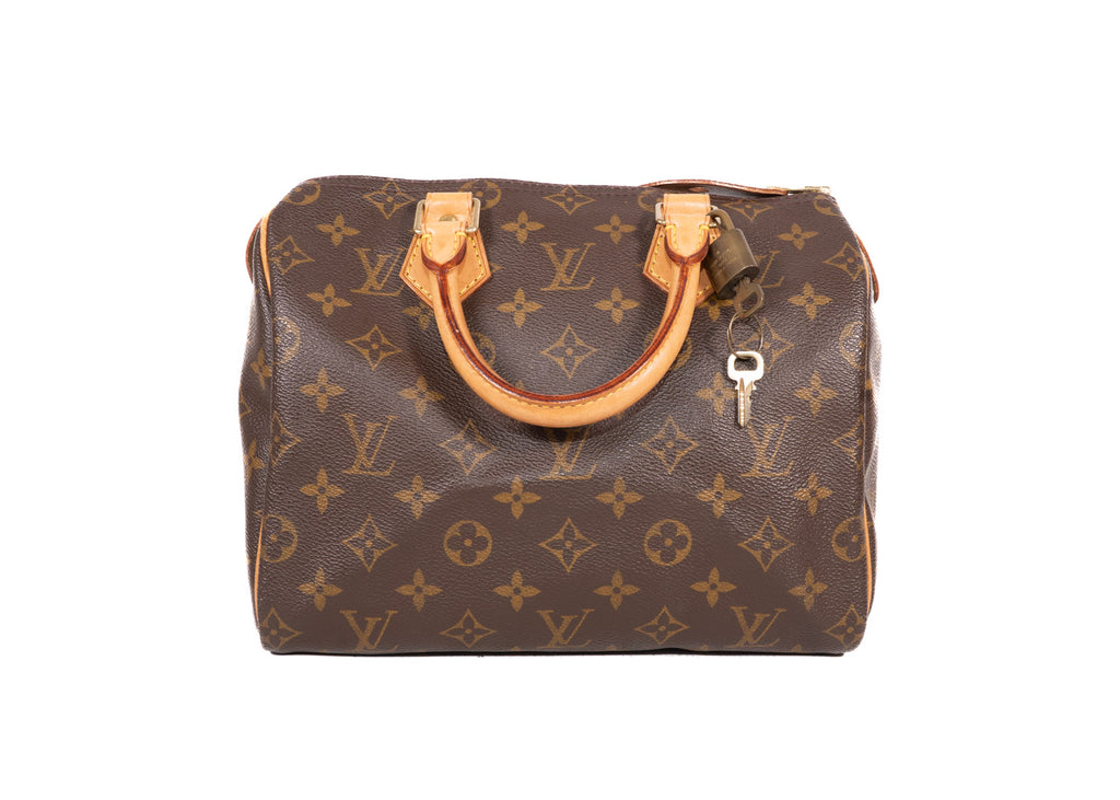 Speedy Monogram Canvas 25