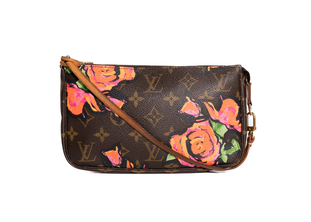 Pochette Monogram Canvas Roses