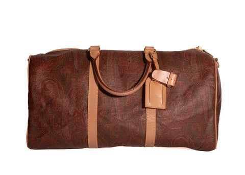 Etro Boston 50 Reisetasche Paisley Canva