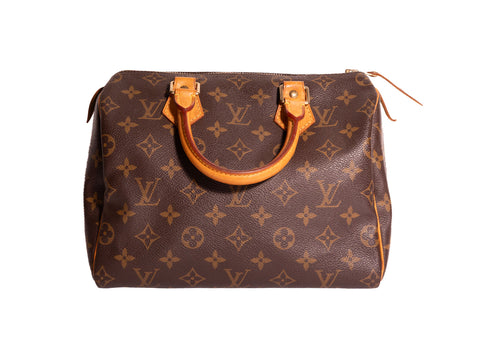 Speedy Monogram Canvas 25