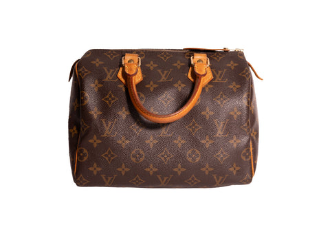 Speedy Monogram Canvas 25