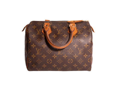 Speedy Monogram Canvas 25