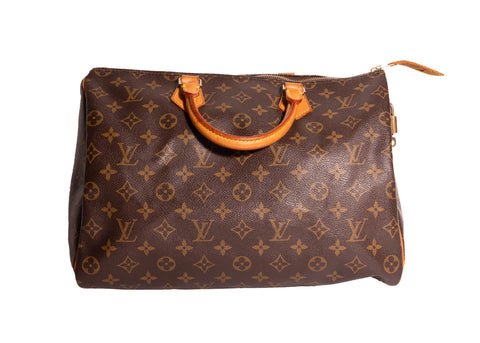 Speedy Monogram Canvas 35