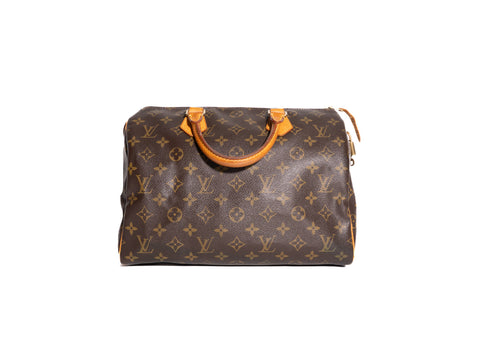 Speedy Monogram Canvas 30