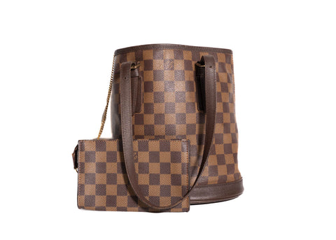 Bucket Damier Ebene PM