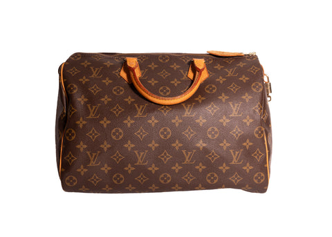 Speedy Monogram Canvas 35
