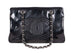 Chanel Tote Bag Lackleder Schwarz