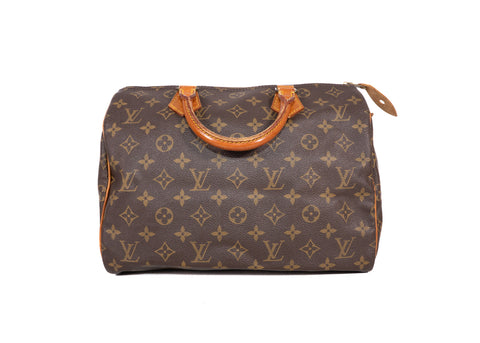 Speedy Monogram Canvas 30
