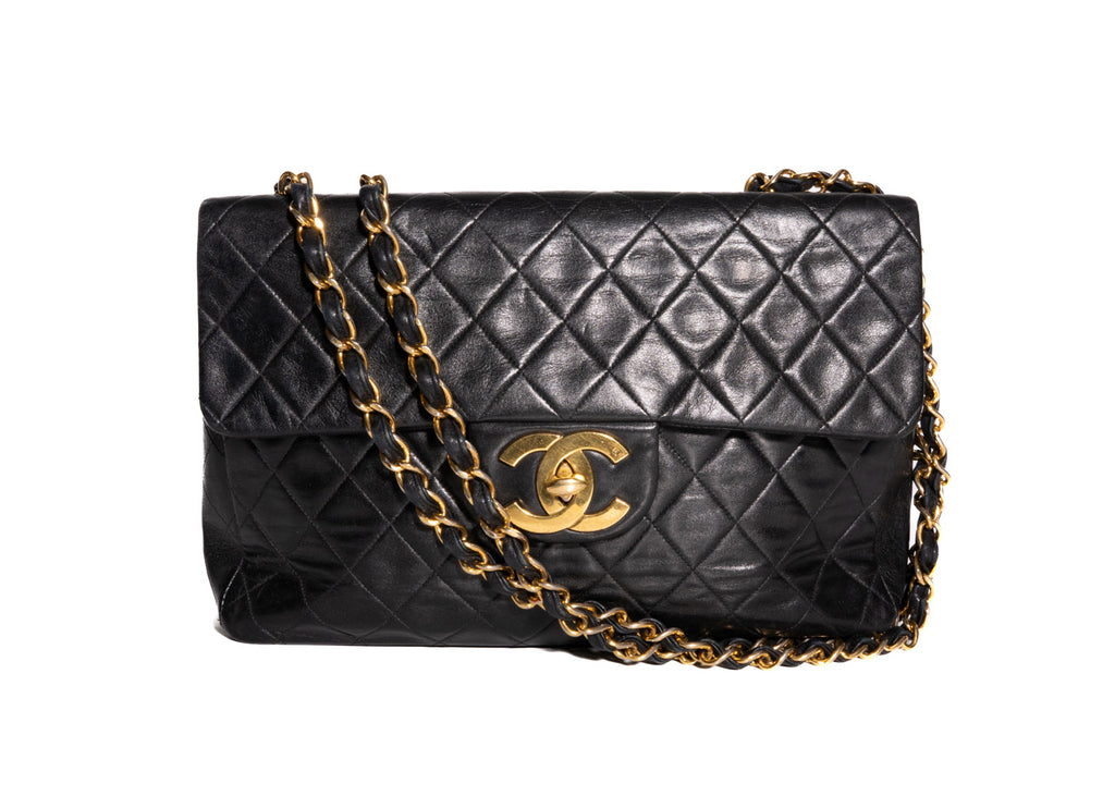 Chanel Maxi Single Flap Gold