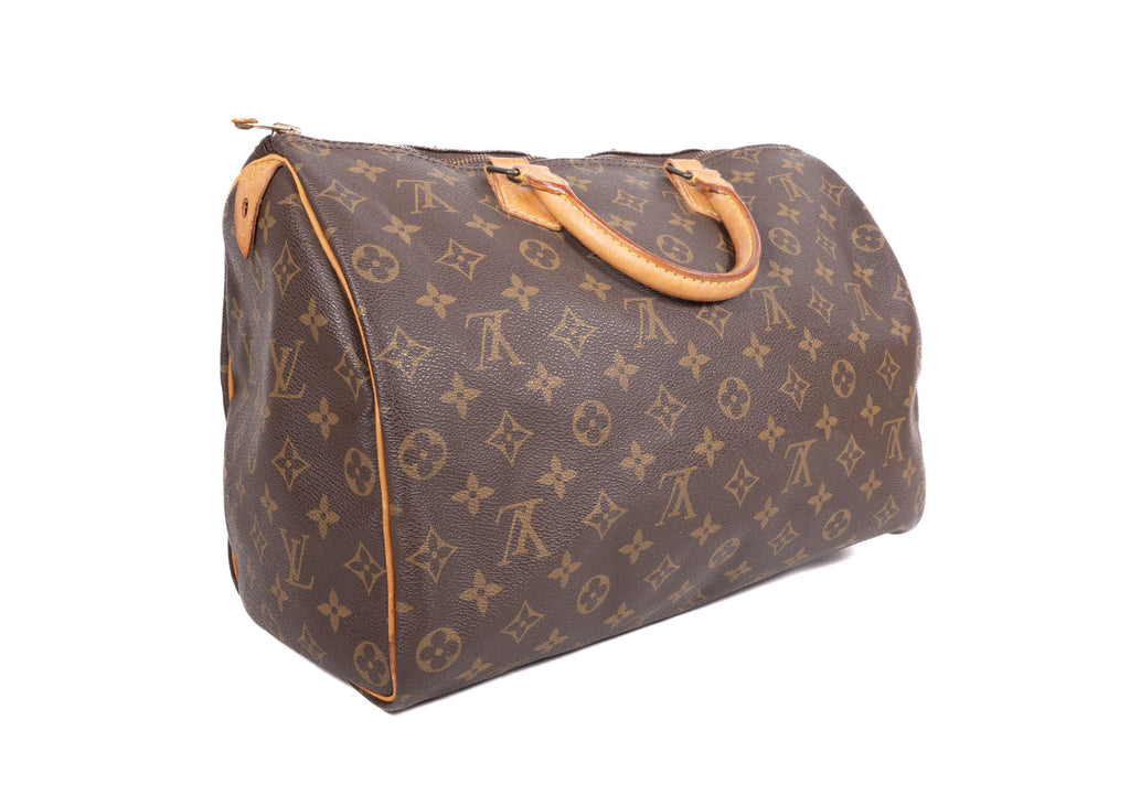 Vintage Louis Vuitton Speedy Monogram Canvas 35 – Ludwigsbrüder
