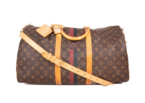 Keepall Mon Monogram Canvas 50 Bandouliere