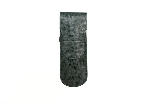 Pencase Taiga Leder Grün