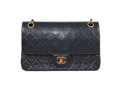 Classic Double Flap Bag Medium Schwarz