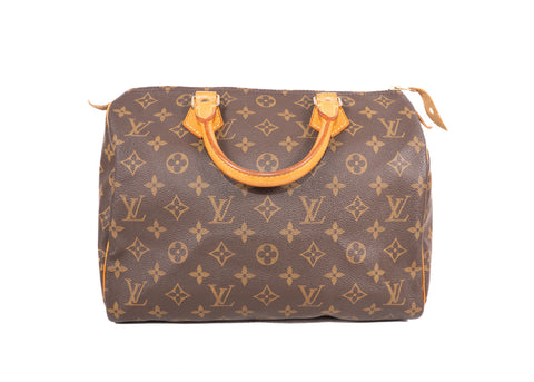 Speedy Monogram Canvas 30