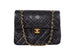 Classic Double Flap Bag Medium Square Schwarz