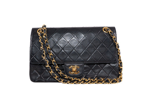 Classic Double Flap Bag Medium Schwarz