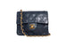 Chanel Mini Square Single Flap dunkelblau