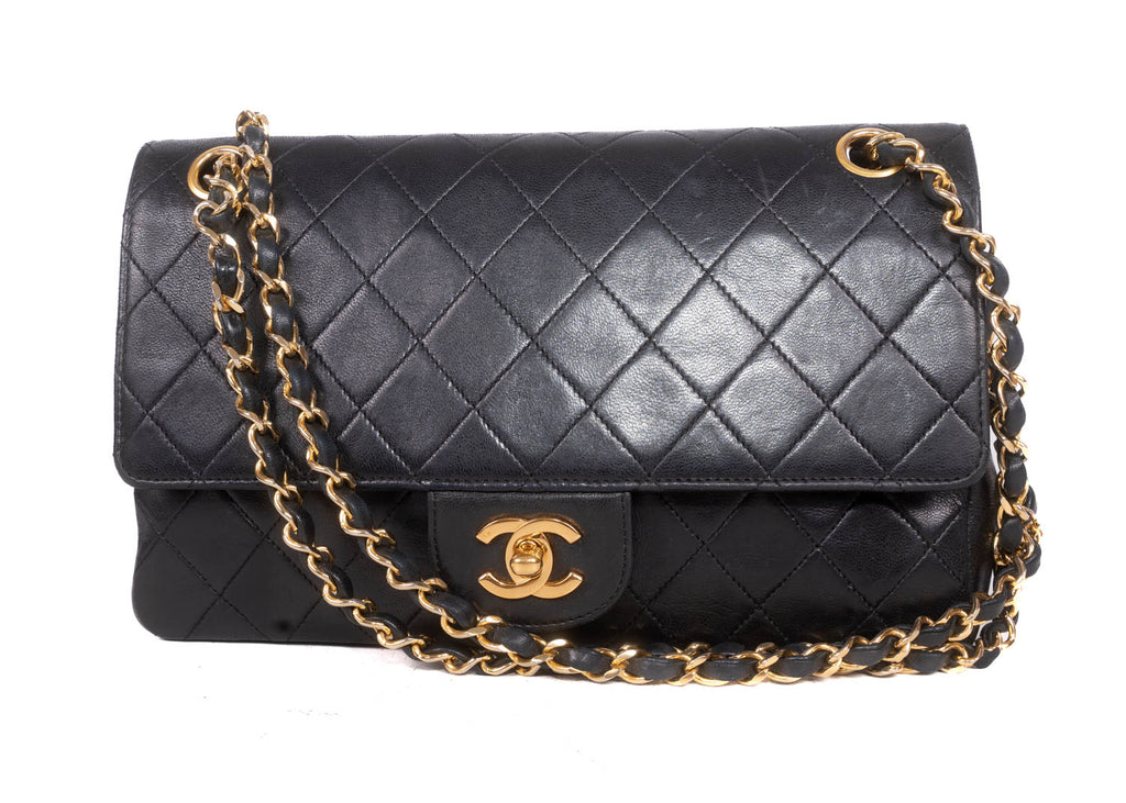 Classic Double Flap Bag Medium Schwarz